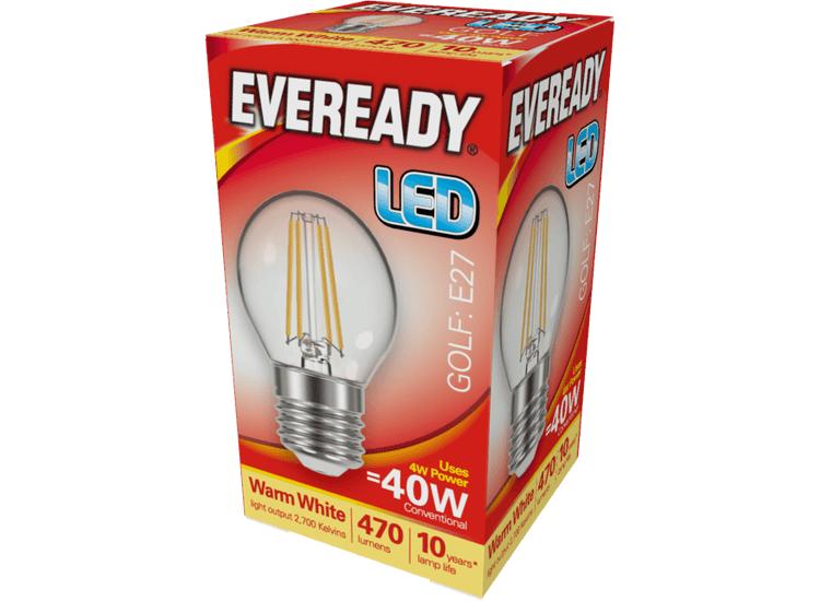 Eveready S15481 LED Filament Golf 470LM E27 ES