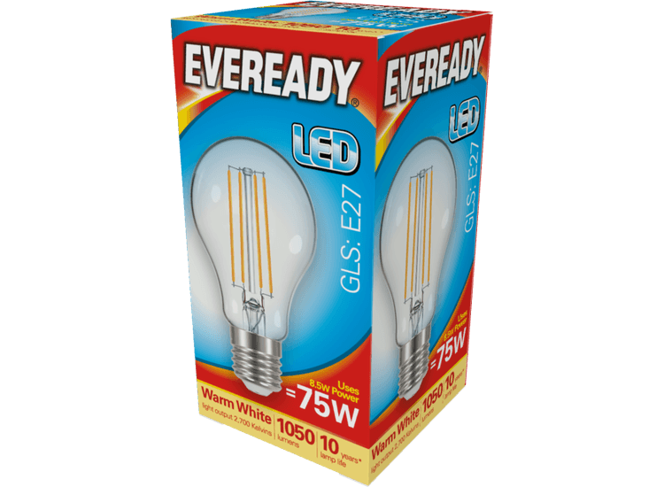 Eveready S15488 LED Filament GLS E27 1050LM ES