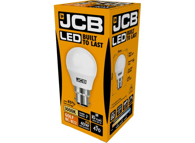 JCB LED Golf 470lm Opal 6w