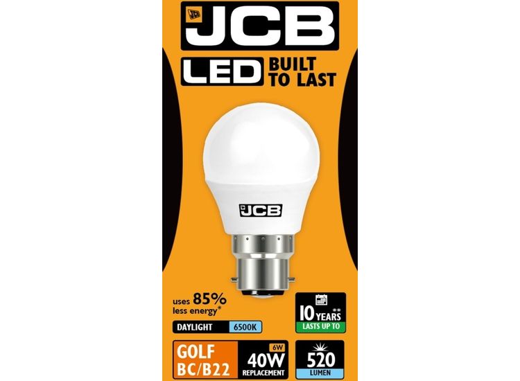 JCB LED Golf 520lm Opal 6w