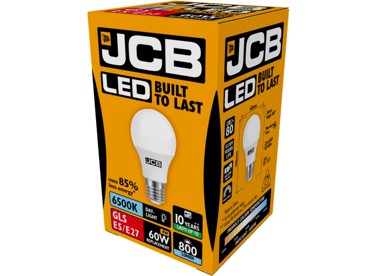 JCB LED A60 806lm Opal 10w