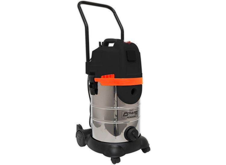 Sealey PC300BL Vacuum Cleaner Cyclone Wet &amp; Dry 30ltr 1400W/230V