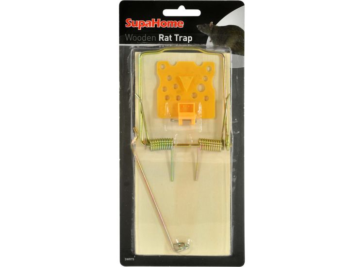 SupaHome SWRT5 Wooden Rat Trap