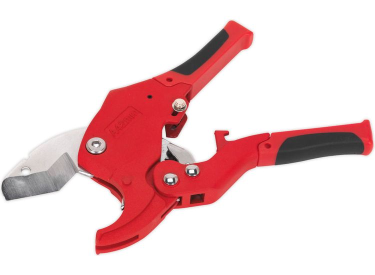 Sealey PC41 Plastic Pipe Cutter Quick Release &amp;#8709;6-42mm