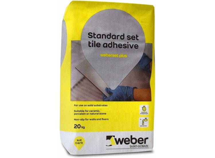 Weber Set Plus Tile Adhesive White