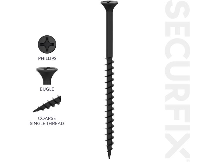 Drywall Black Phosphate Bugle Head Screws