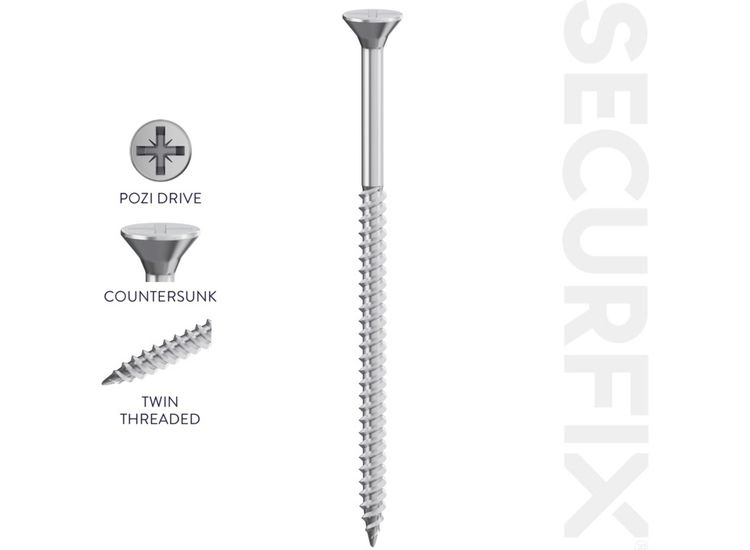 Securfix Twin Thread Screws