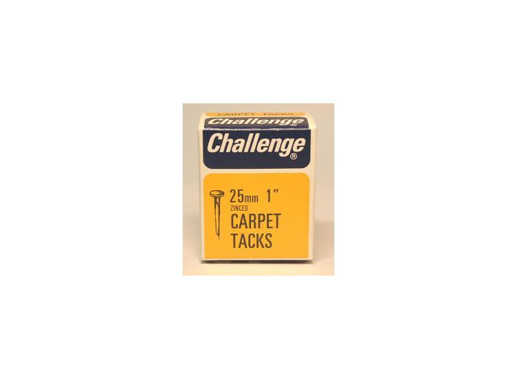 Challenge 11404 Carpet Tacks - Zinc Plated (Box Pack)