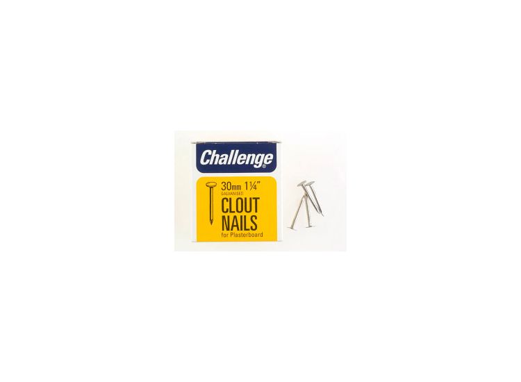 Challenge Clout - Plasterboard Nails - Galvanised (Box Pack)