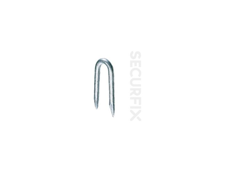 Securfix Trade Pack T10451 Netting Staples Zinc Plated 25mm