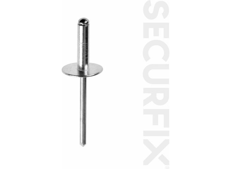 Securfix Trade Pack T10562 Blind Rivets Wide 3/16X1/2