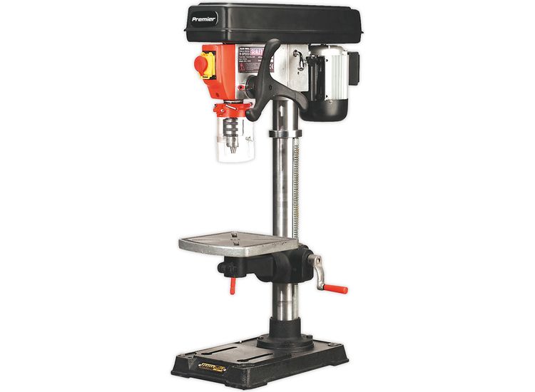 Sealey PDM125B Pillar Drill Bench 16-Speed 1050mm Height 230V