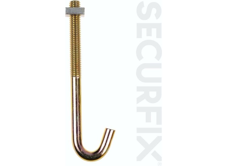Securfix Trade Pack T11123 Hook Bolt M8X160mm