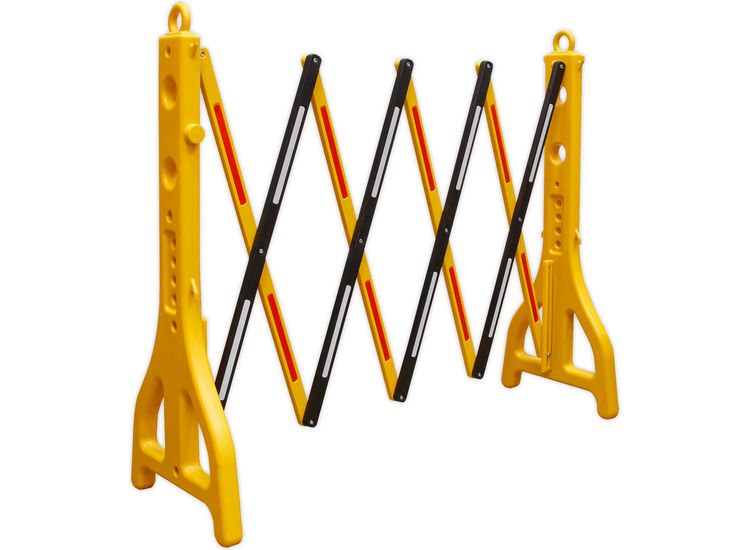 Sealey PFB2500 Folding Barrier 2500mm Plastic