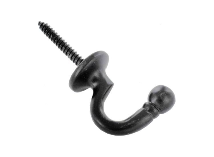 Securit S3372 Antique Ball End Hooks (2)