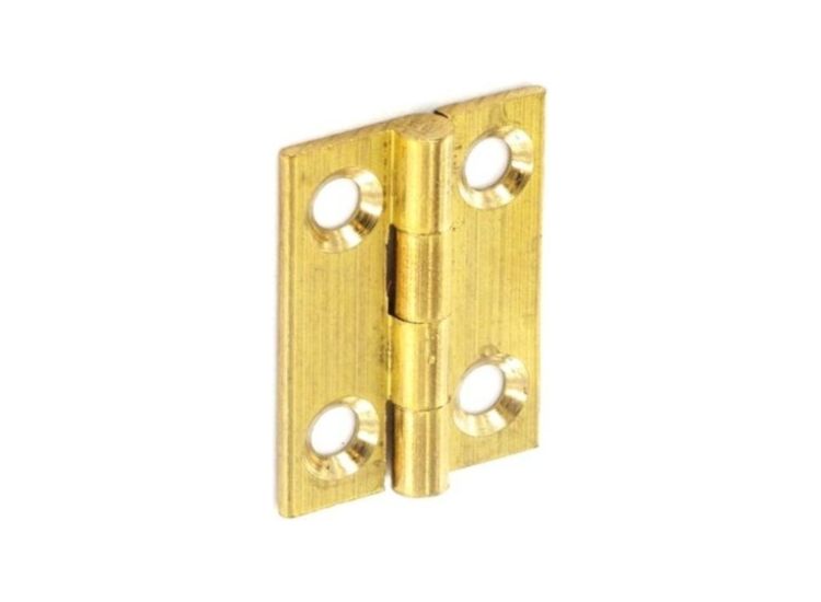 Securit Brass Butt Hinges Self Colour (Pair)