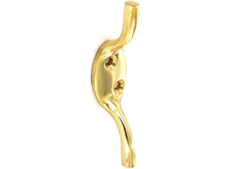 Securit S6581 Brass Cleat Hook