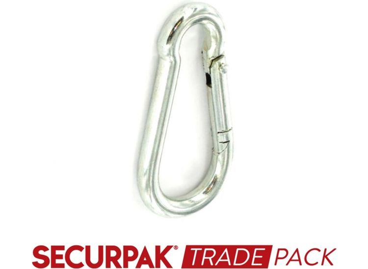 Securpak Trade Pack T10119 Snap Hook Zinc Plated M6