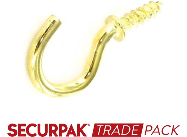 Securpak Trade Pack T10123 Cup Hook Eb 19mm
