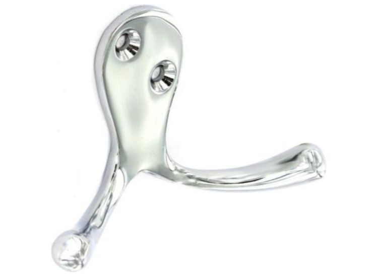 Securit S2982 Cp Doublel Robe Hook