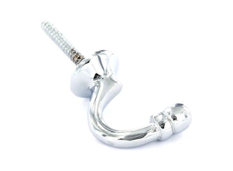 Securit S2991 Chrome Ball End Hooks (2)