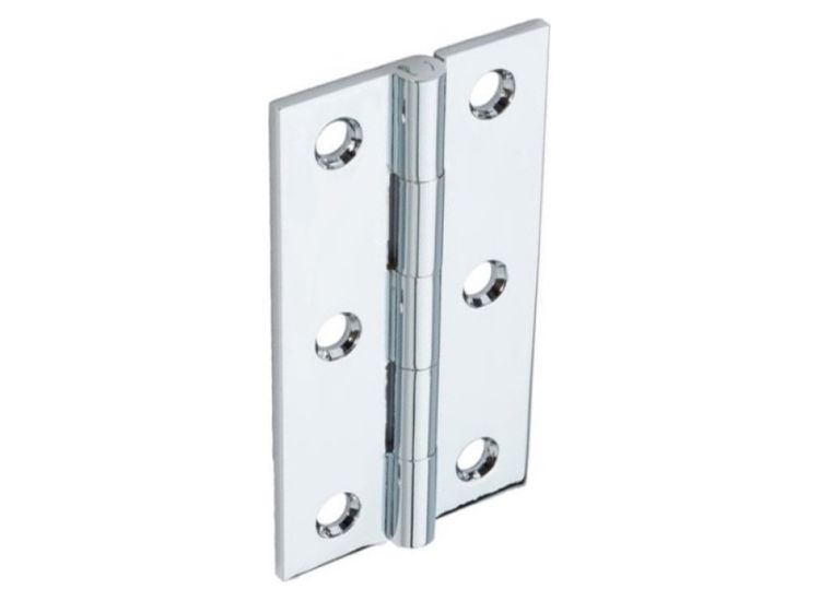Securit Chrome Butt Hinge