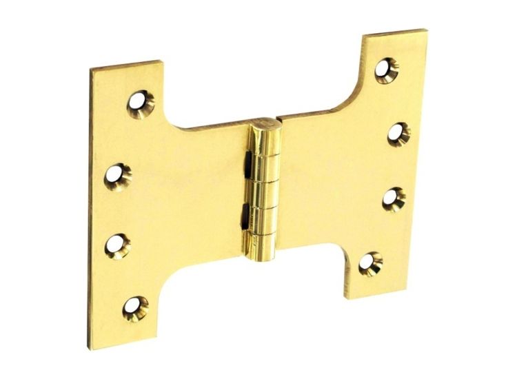 Securit S4250 Parliament Hinges Polished Brass (1 1/2 Pair)