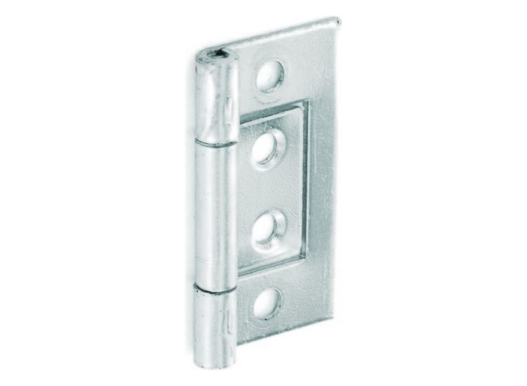 Securit Flush Hinges Zinc Plated (Pair)