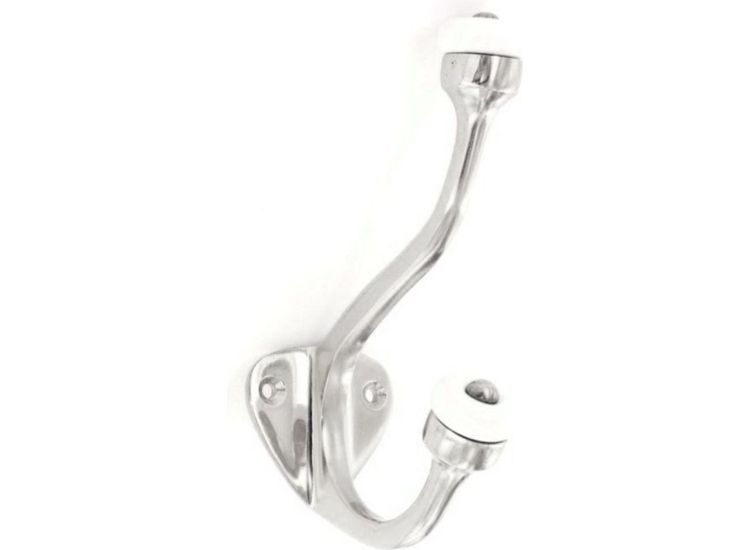 Securit S6122 Porcelain Tip Hat &amp; Coat Hook