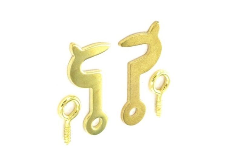 Securit S6345 Side Hooks &amp; Eyes (Pair)