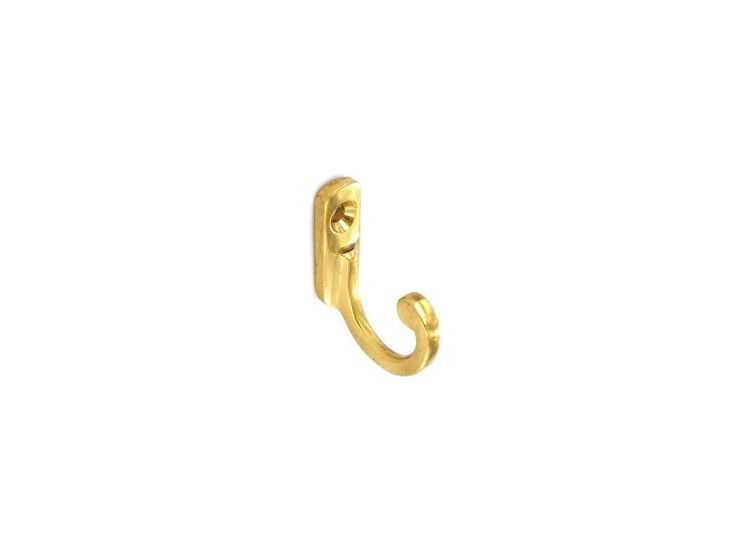 Securit S6531 Brass Tieback Hooks Small (2)