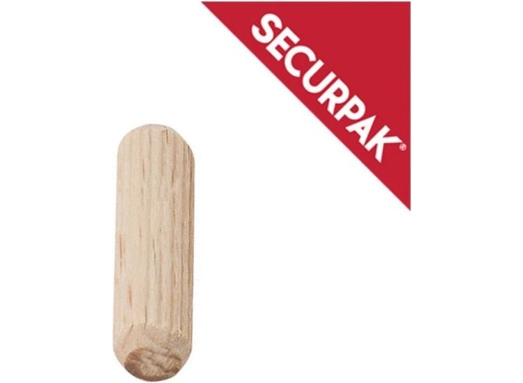 Securpak SP11404 Wooden Dowels M6 x 30mm