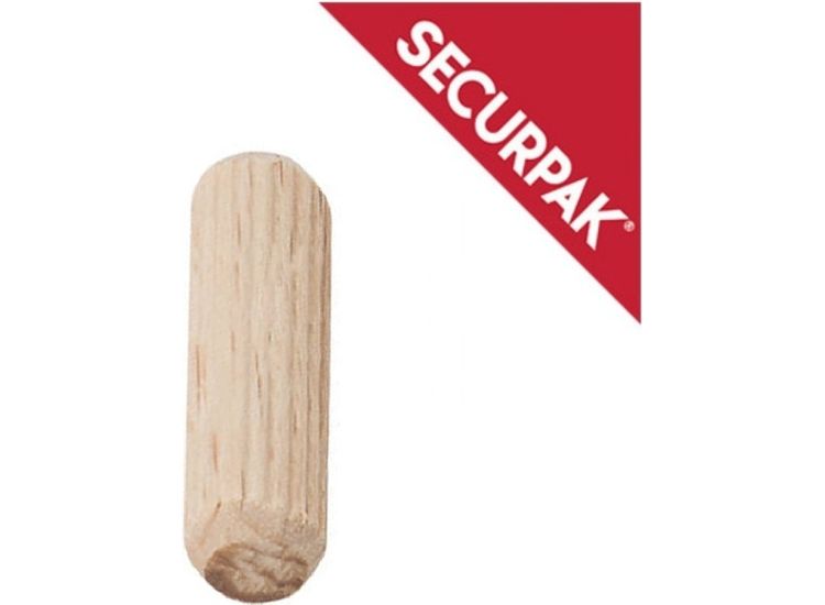 Securpak SP11414 Wooden Dowels M8 x 30mm