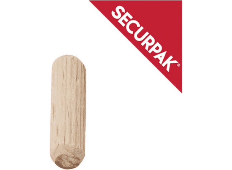 Securpak T11414 Wooden Dowels M8x30mm