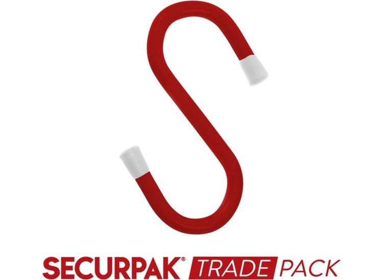 Securpak Trade Pack T10107 S Hook White 100mm