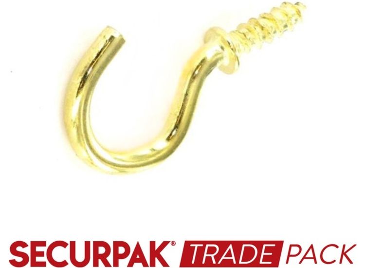Securpak Trade Pack T10127 Cup Hook Eb 50mm