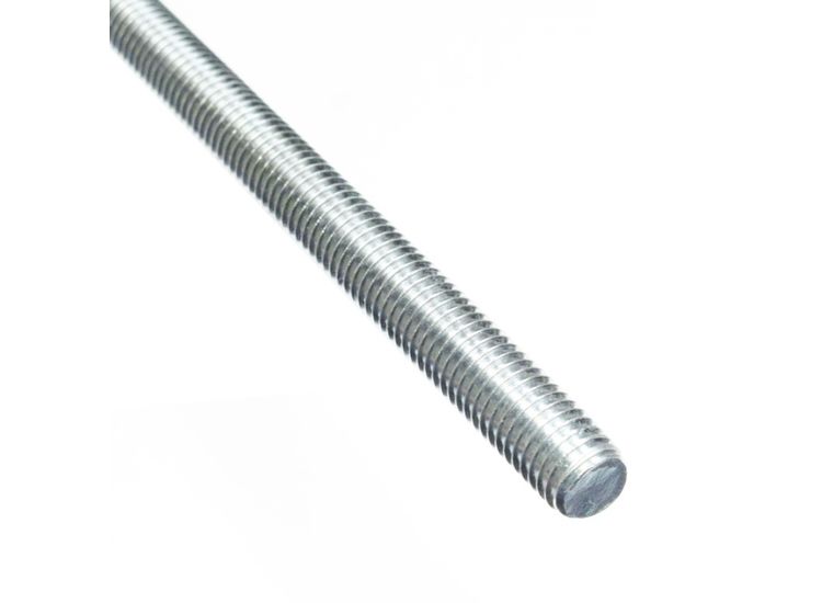 Smiths Ironmongery Zinc Plated Threaded Rod
