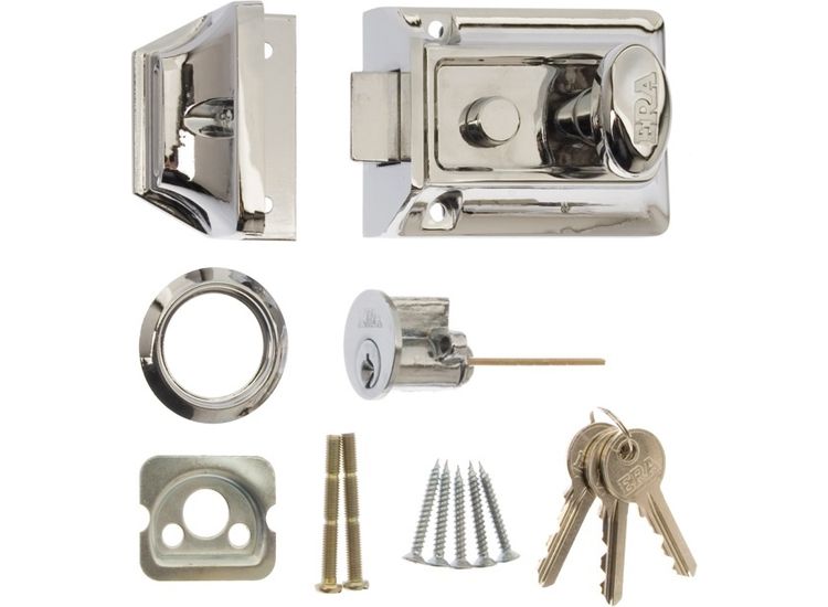 Era 13662 Trad Nightlatch Chrome Body
