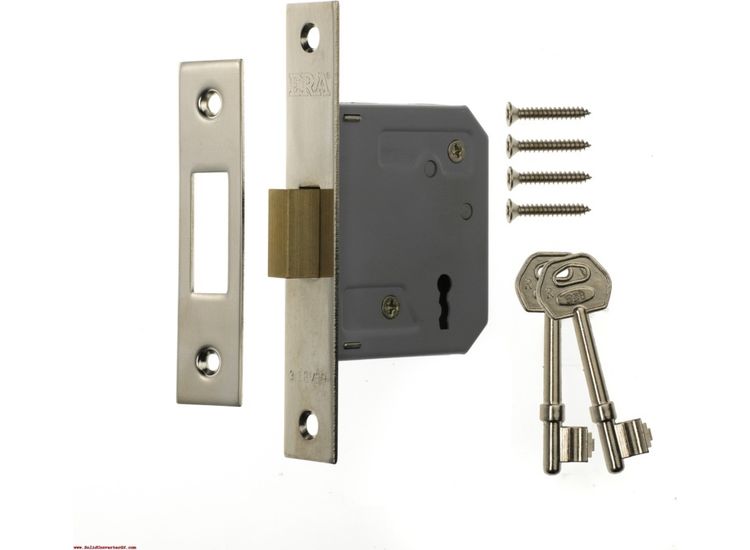 Era 572-62 3 Lever Deadlock 3" Chrome Effect