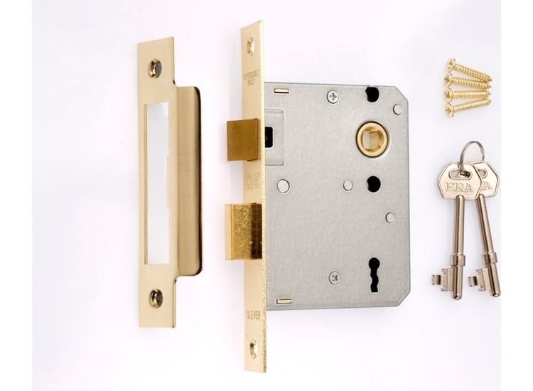 Era 573-62 3 Lever Sashlock 3" Chrome Effect