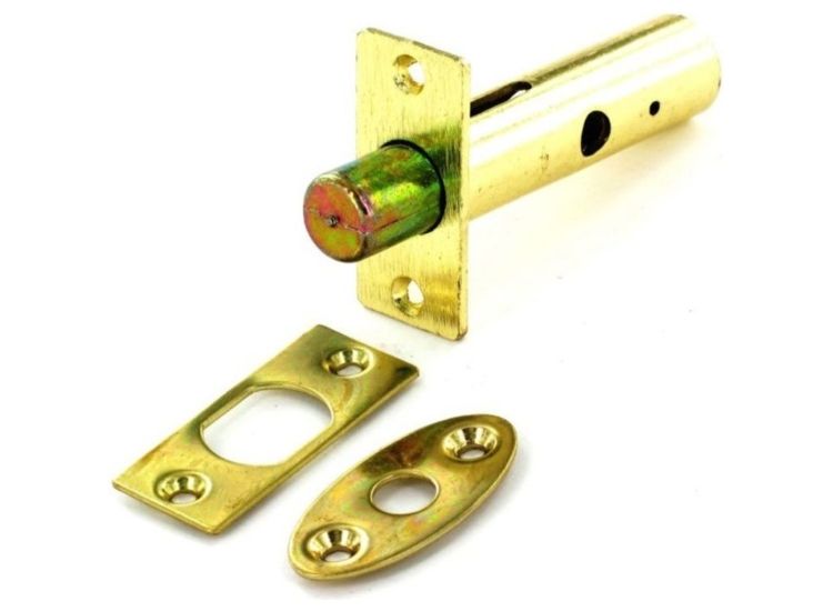 Securit S1062 Security Door Bolt Brassed