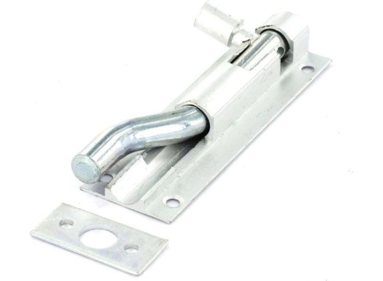 Securit Aluminium Necked Door Bolt 1" Wide