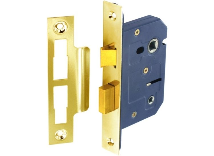 Securit S1834 Bathroom Lock Brass Plated