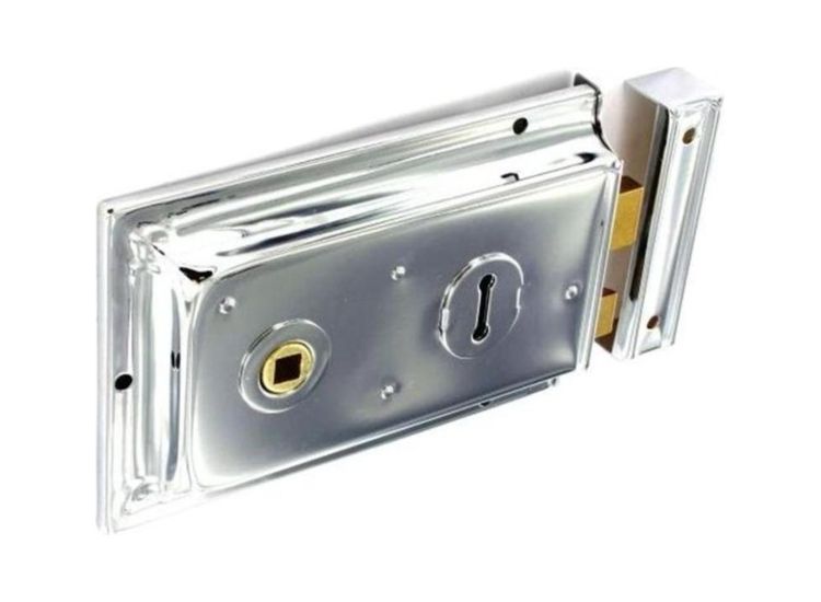 Securit S1862 Double Handed Rim Lock Chrome
