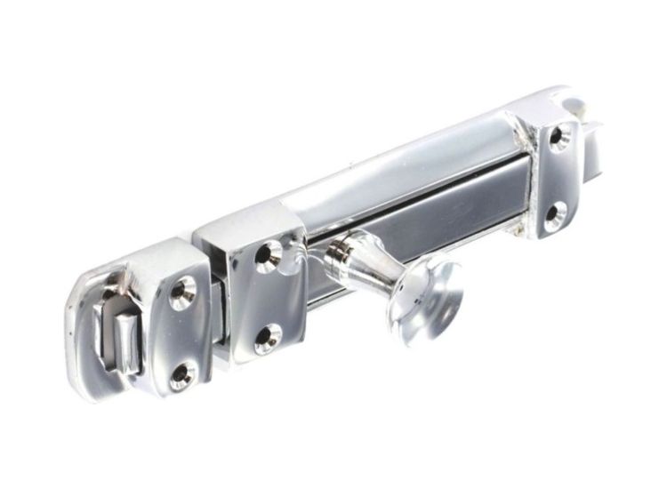 Securit Chrome Heavy Door Bolt