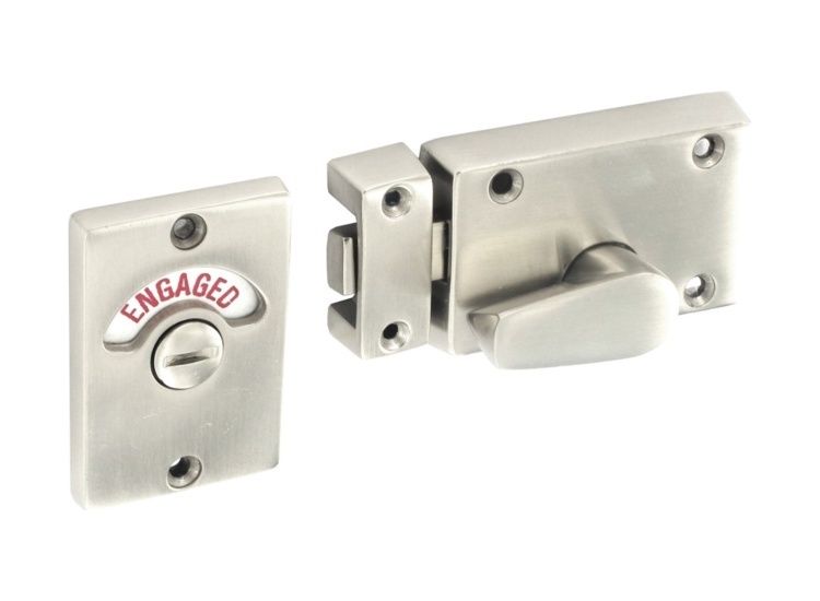 Securit S3431 Satin Chrome Indicator Bolt