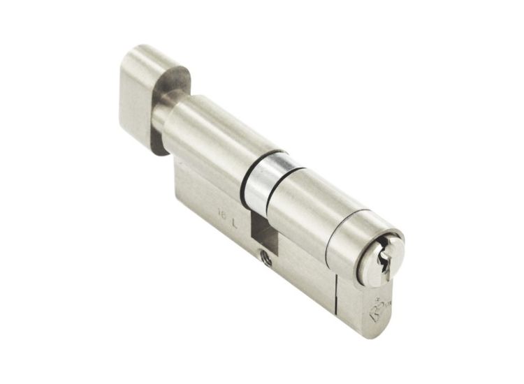 Smiths Locks S2097 BS 1 Star Nickel Thumb Cylinder