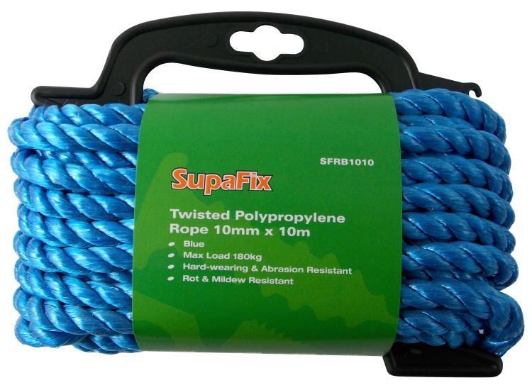 SupaFix SFRB1010 Polypropylene Rope Blue