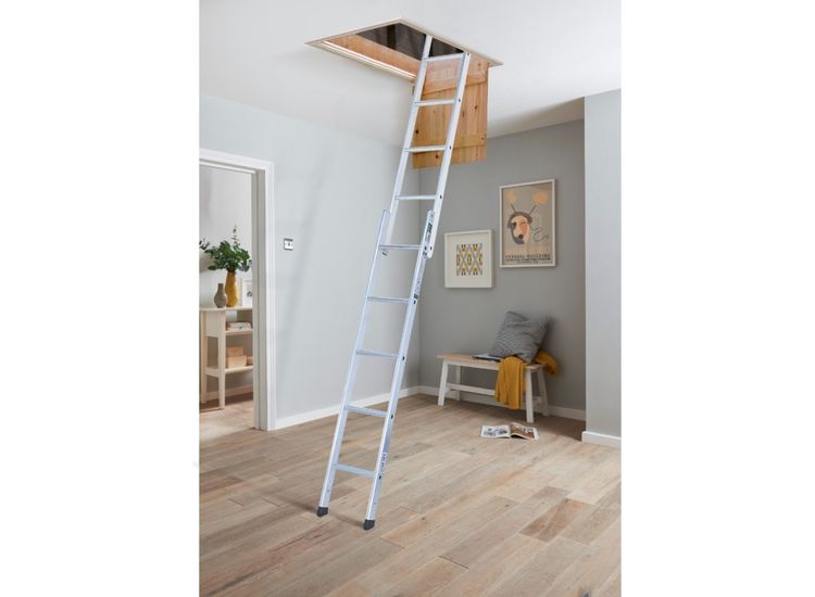 Youngman Group 30234000 Space Maker 2 Section Aluminium Loft Ladder