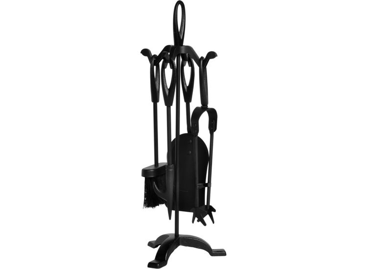 Hearth &amp; Home All Black Companion Set 5 Piece